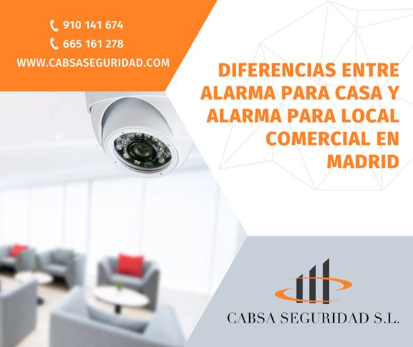 alarma para local comercial en Madrid